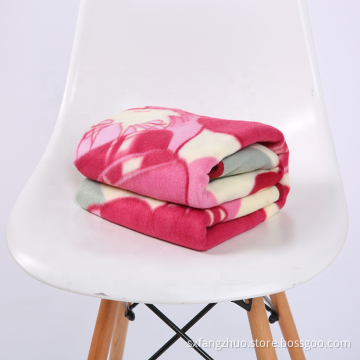 tecknad tryck knä grossist bulk fleece filt